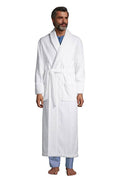 White Turkish Terry Cloth Robe J337