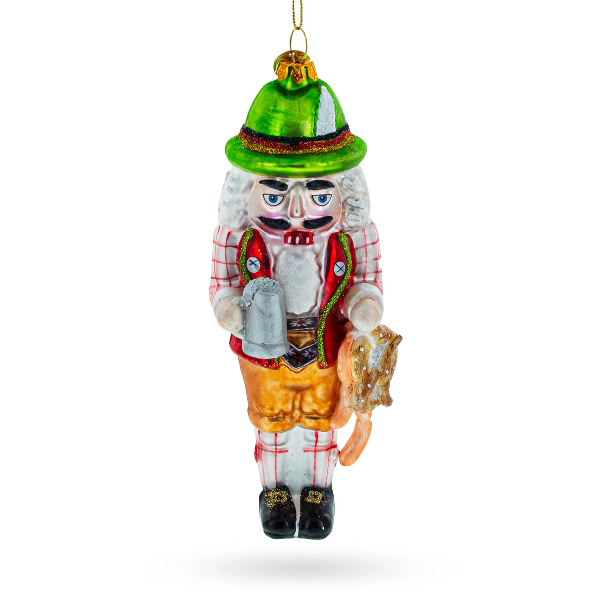 Blown Glass Christmas Ornament T569