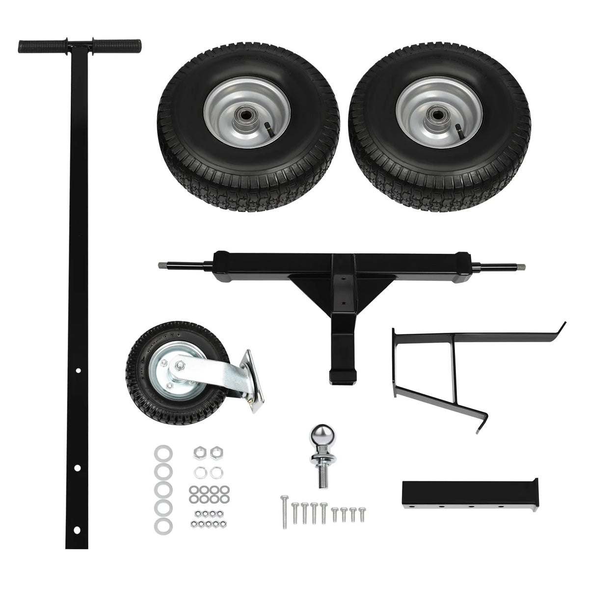 Adjustable Trailer Mover Dolly with Wheels, 800LBS, 3 Wheels D990604