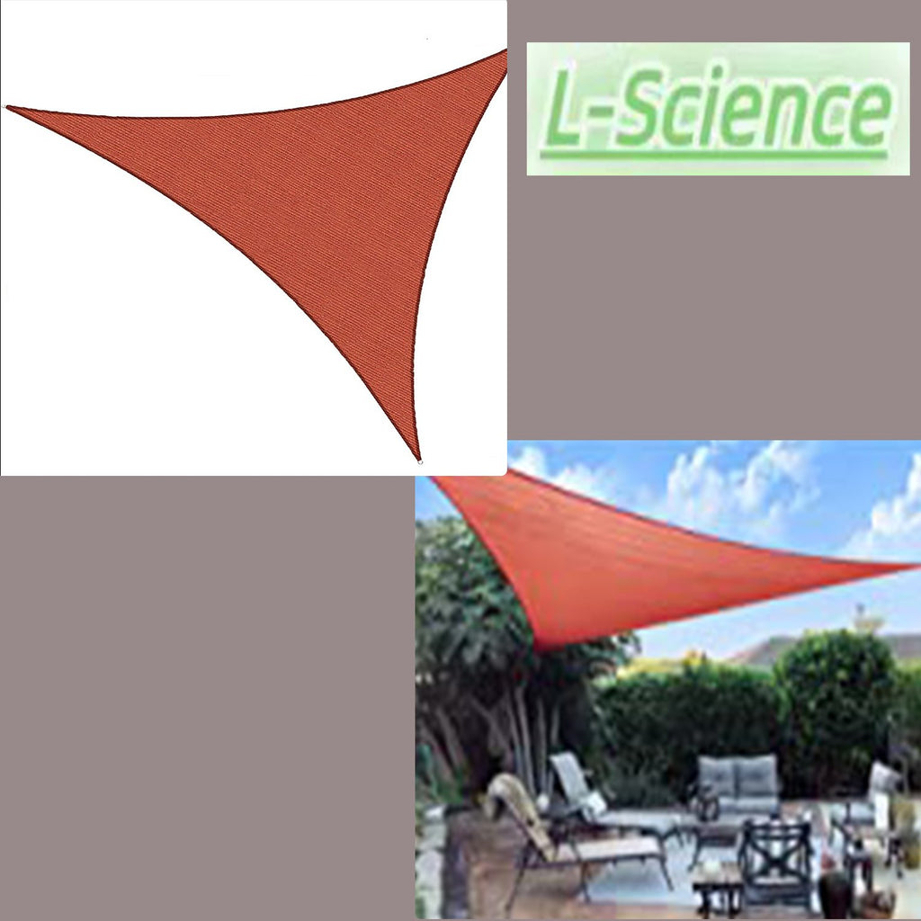 Sun Shade Sail Equilateral Triangle Patio Canopy G7491