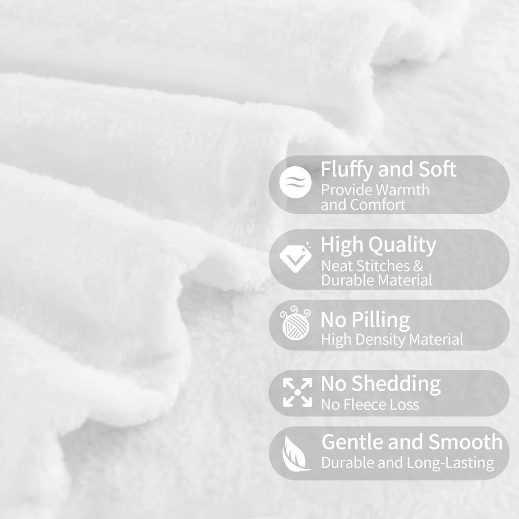 Flannel Warm Throw Blanket 50 x 70 inches J119