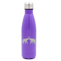 Purple Double Wall Vacuum Insulated Stainless Steel Water Bottle Travel Mug Cup K968542