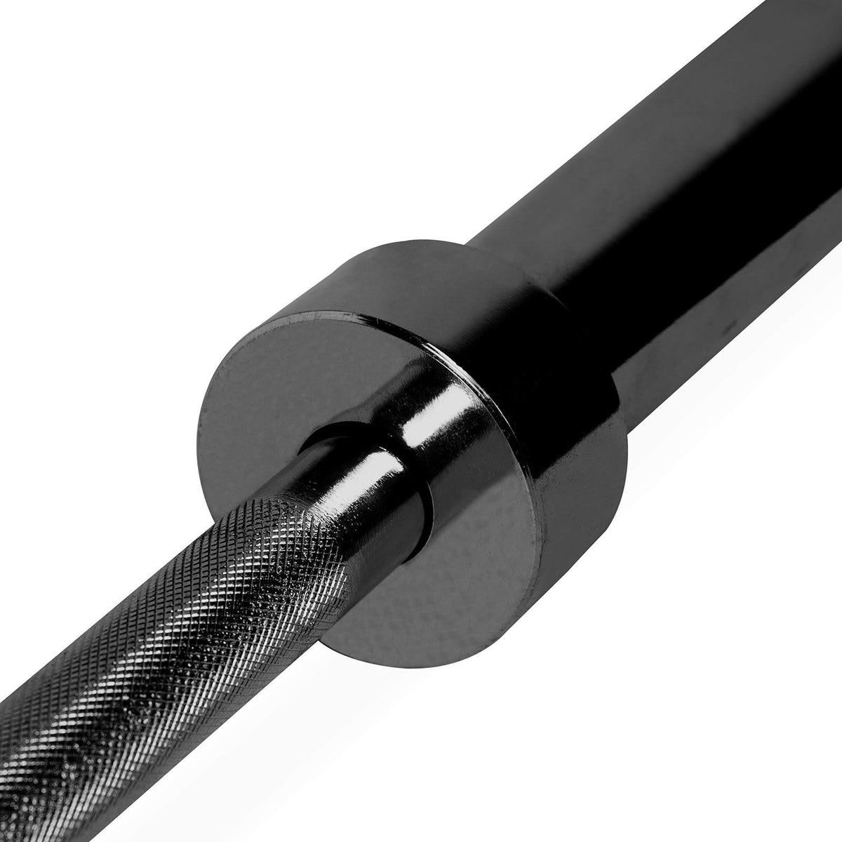 Black 6 ft Olympic Weight Bar L460305