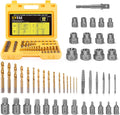 49-Piece Bolt Extractor Screw Extractor Set with Carrying Case P636
