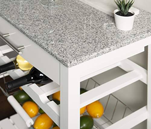 White Kitchen Island R643379