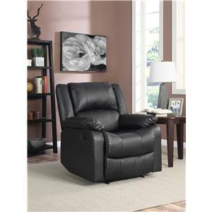 Black Recliner W623
