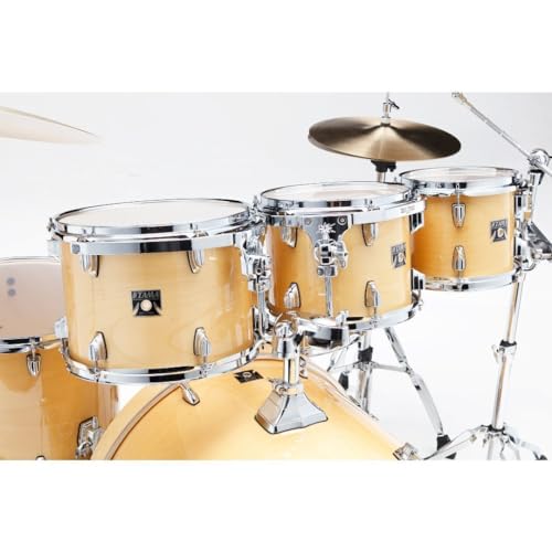 Gloss Natural Blonde 7-Piece Shell Pack with 22-Inch Bass Drum D43033