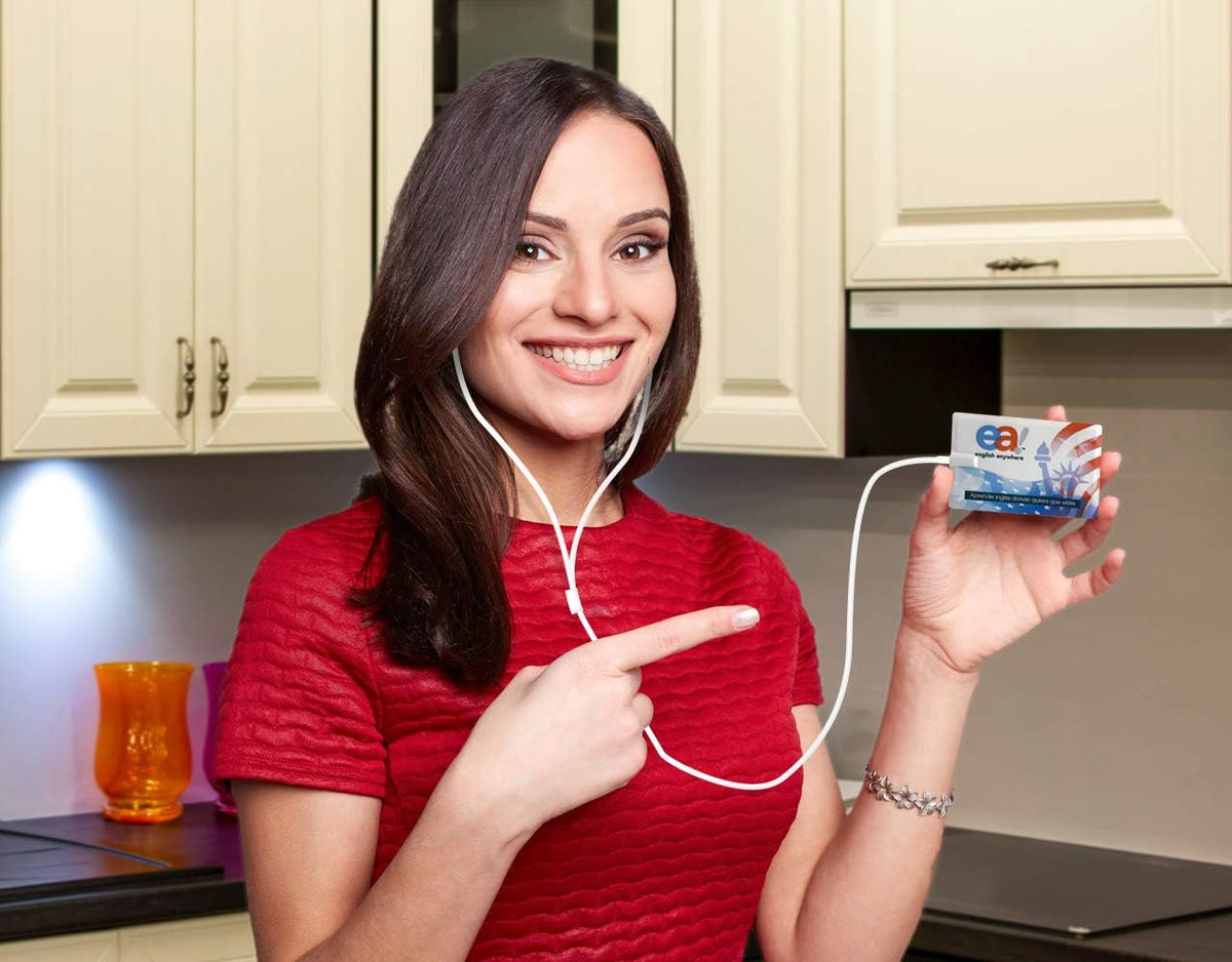 Curso de Ingles Basico con Reproductor Mp3 Ultra Plano, 90 Lecciones en Audio, Spanish Edition, Pack of 2 L1436