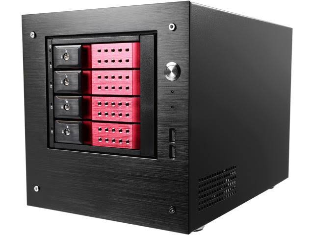 Compact 4X 3.5x22 Hotswap Trayless Mini-ITX Tower R305