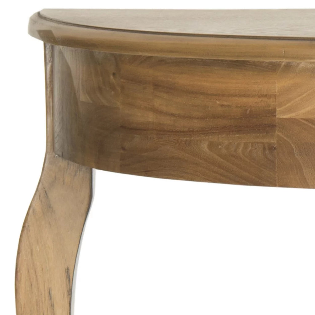 Oak Demilune Console B92235