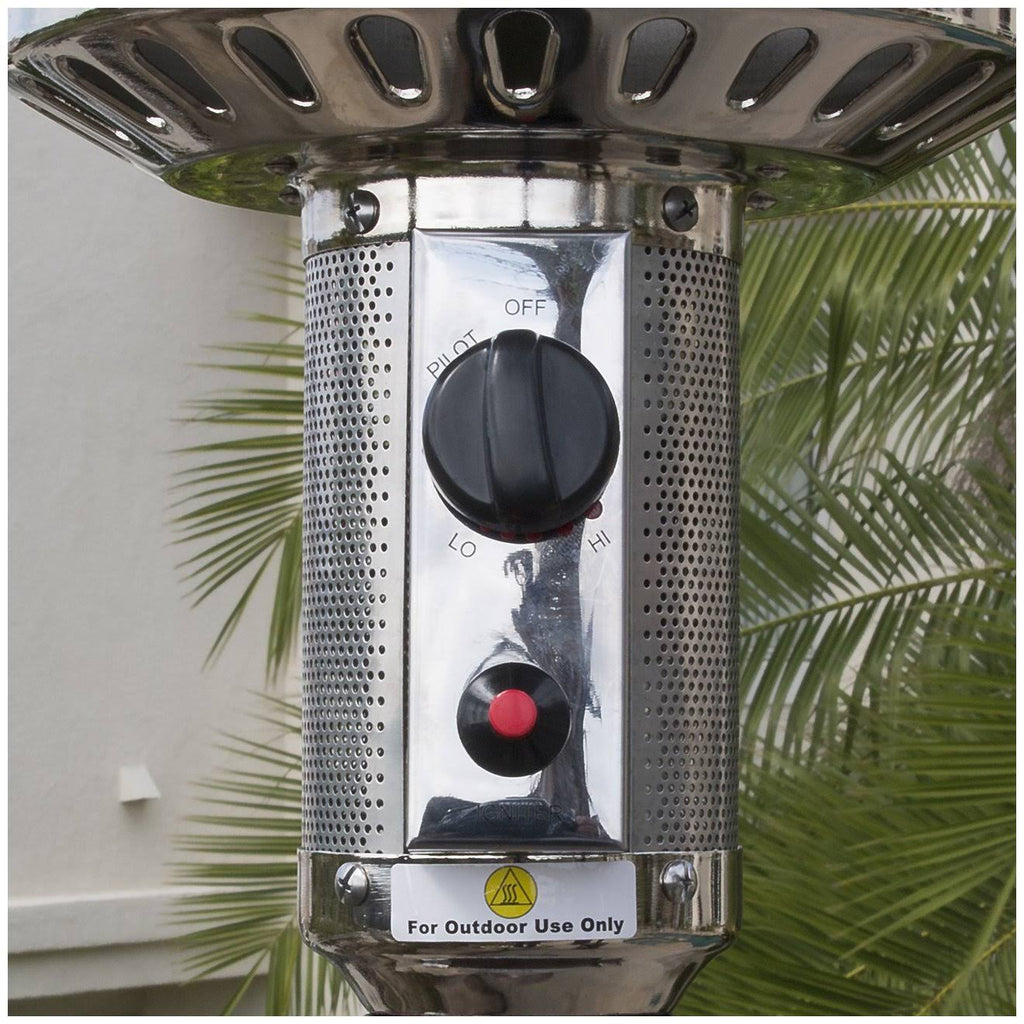 Hammered Bronze Propane Patio Heater V68632