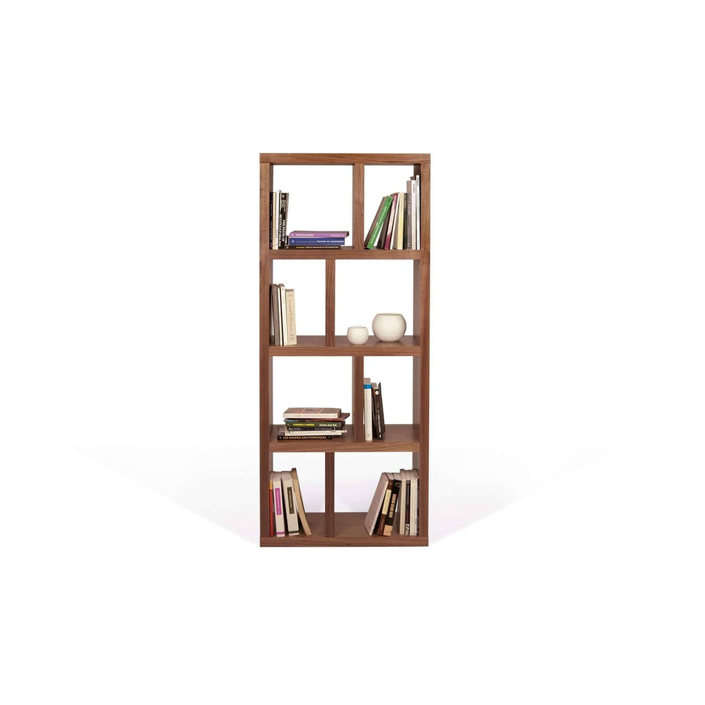 Walnut 4 Levels Bookcase Y42091