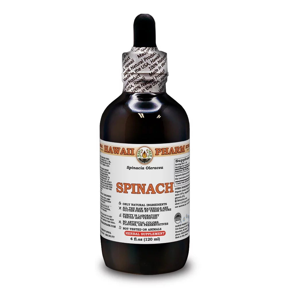 Spinach Dry Leaf Liquid Extract 4 Fl.Oz K2753