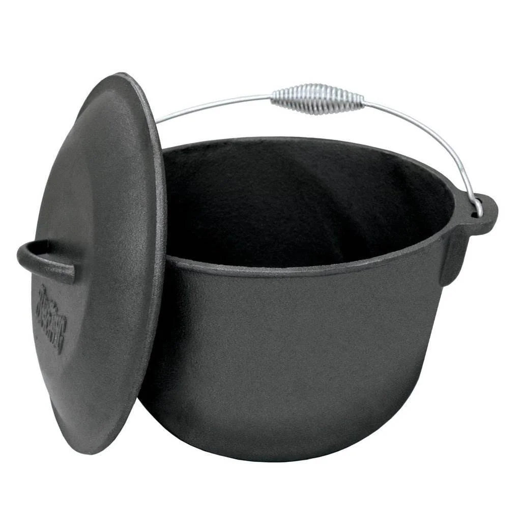 Cast Iron 6 Quart Seasoned Pot with Lid T51206