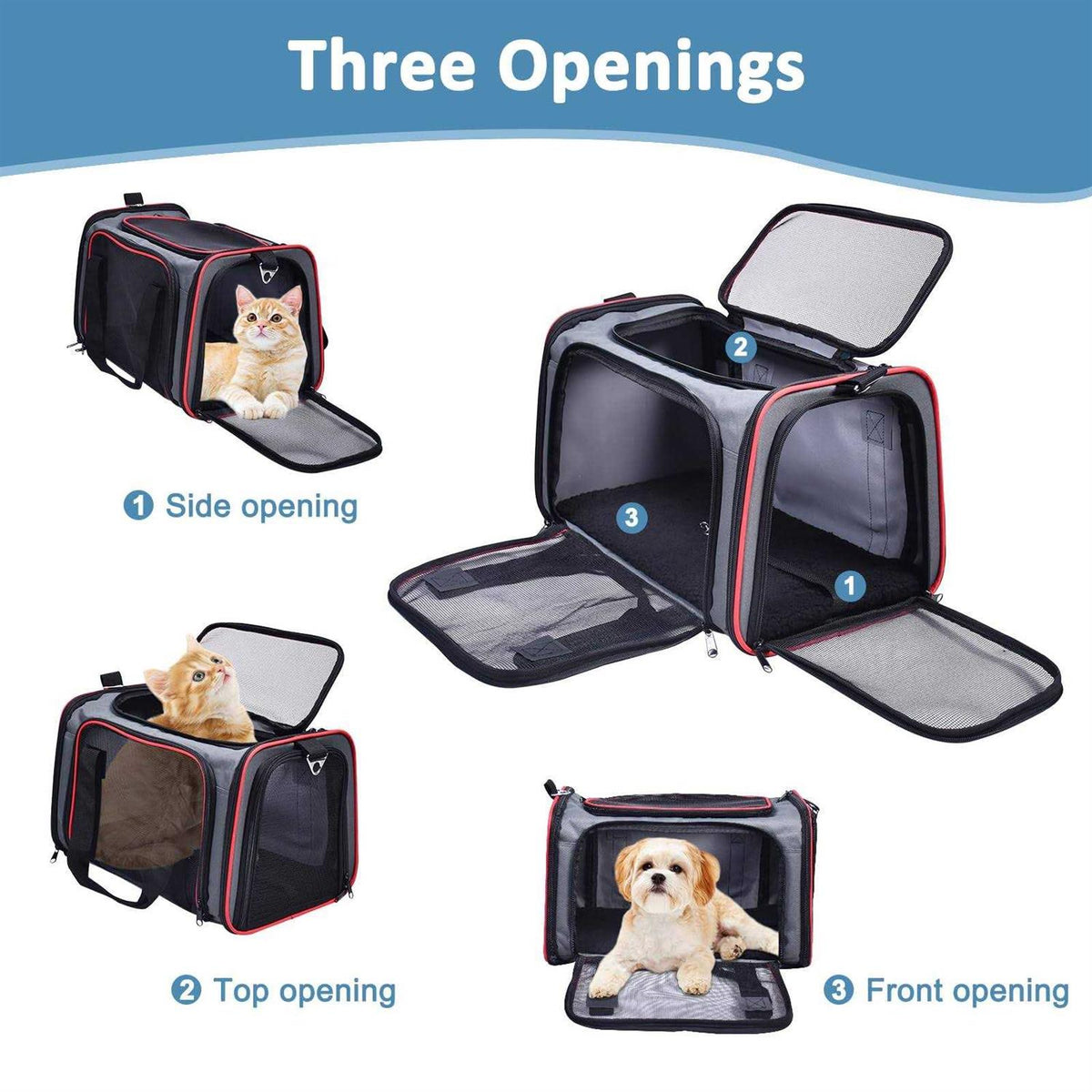 Soft-Sided Pet Carrier L1055