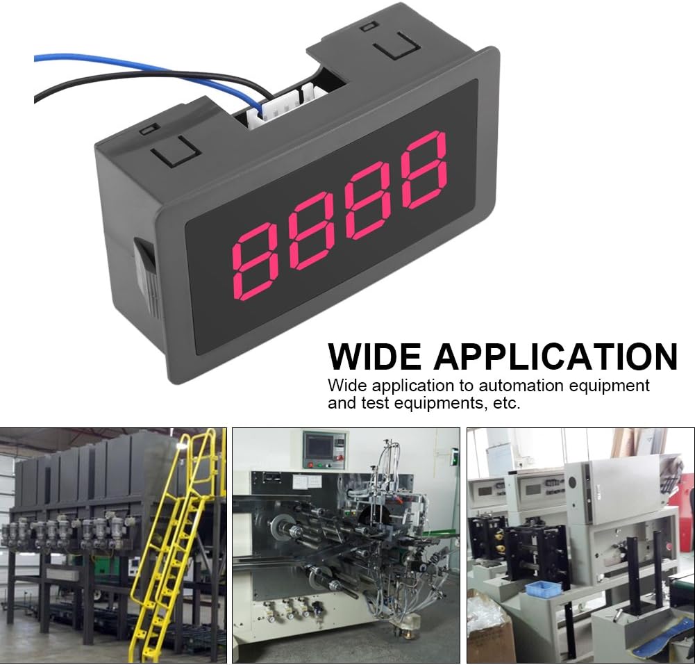 4 Digit 0-9999 Up/Down Plus/Minus LED Digital Counter Meter R4544