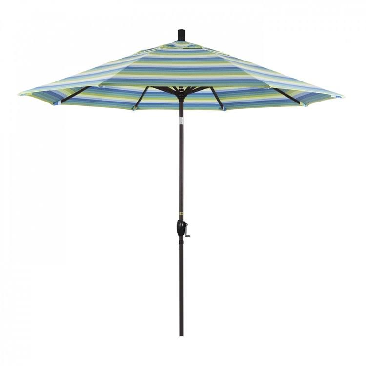 9' Patio Umbrella with Bronze Aluminum Pole K392546