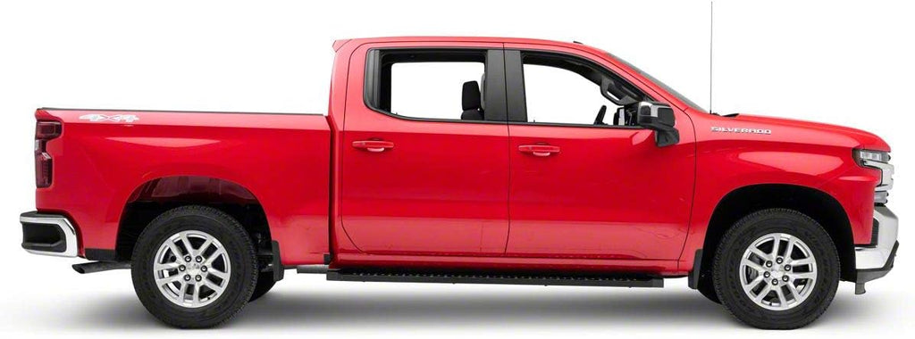 Black Steel Running Boards Y863