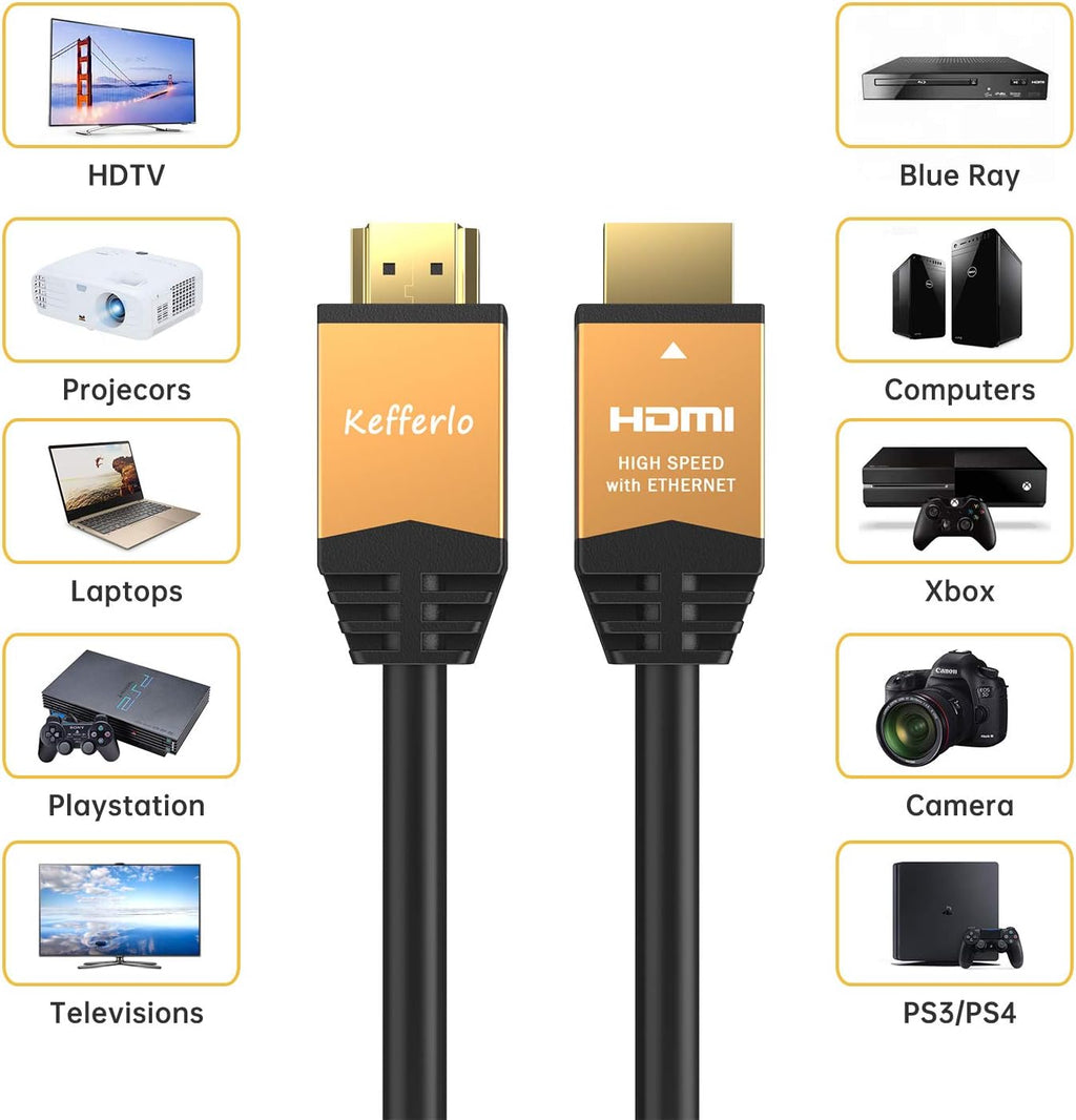 100ft 4K Ultra High Speed HDMI Cable with Signal Booster C341328