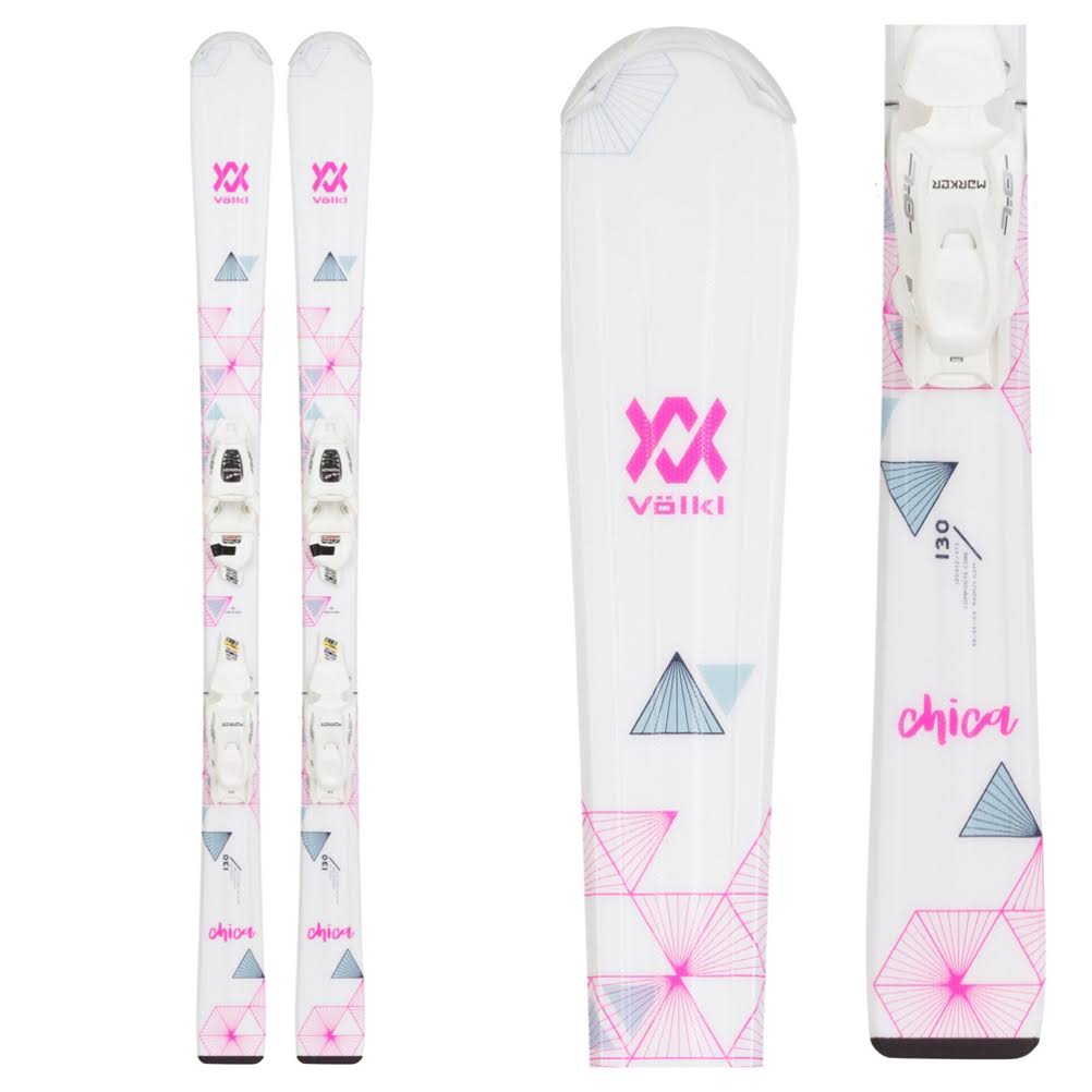 Kids Skis with Bindings 130 F448