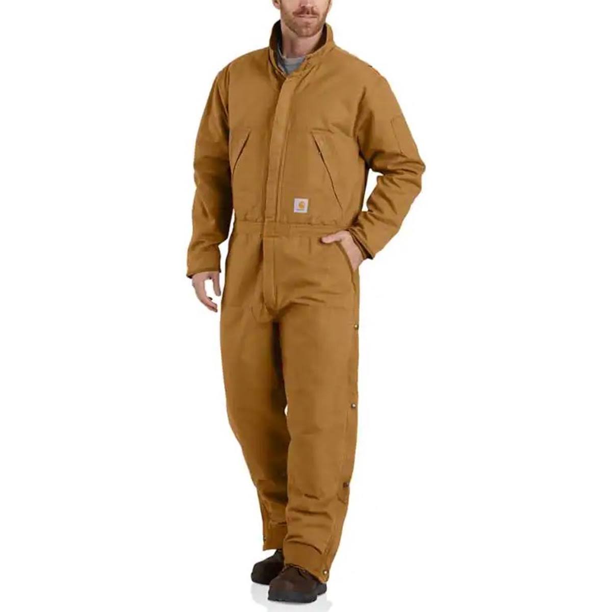 Brown Insulated Coverall F14083