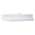 White 42-Inch Under Cabinet Range Hood F45452