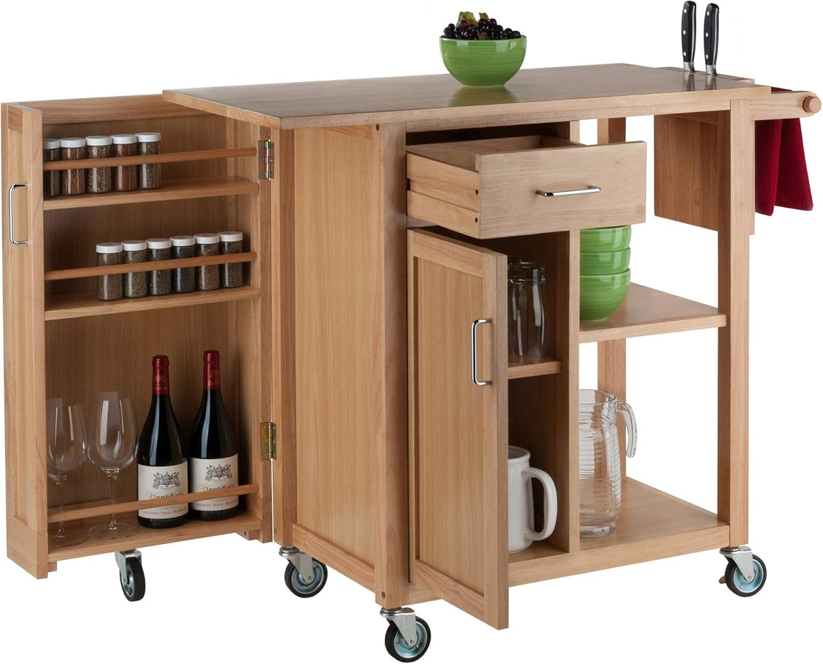 Natural Kitchen Cart E2811