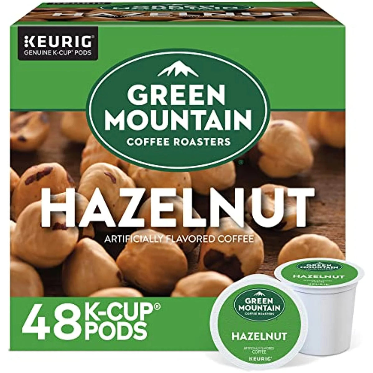 48 Count Light Roast Hazelnut Coffee K-Cup Pods R46416