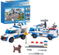 368 PCS City Police Building Set with 4 Mini Dolls V3288