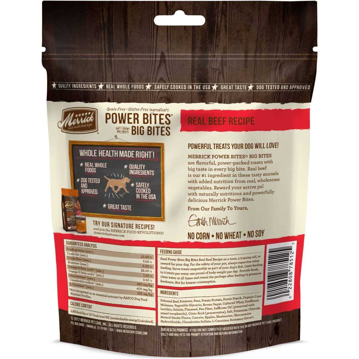 Power Bites Dog Treats D256