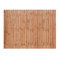 6-ft x 8-ft Pressure Treated Pine Dog Ear Privacy Stockade Fence Panel V30246