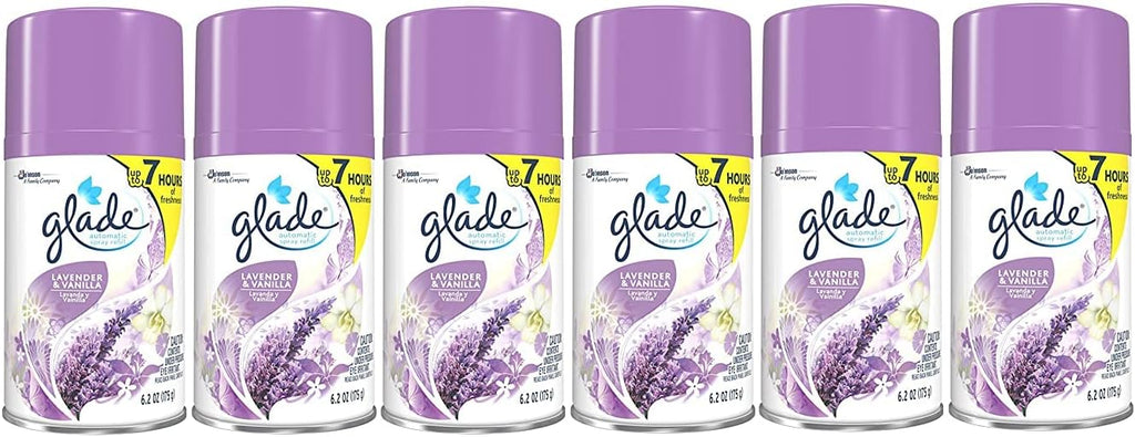 Lavender & Vanilla 6.2 oz Automatic Spray Refill (Pack of 6) O94086