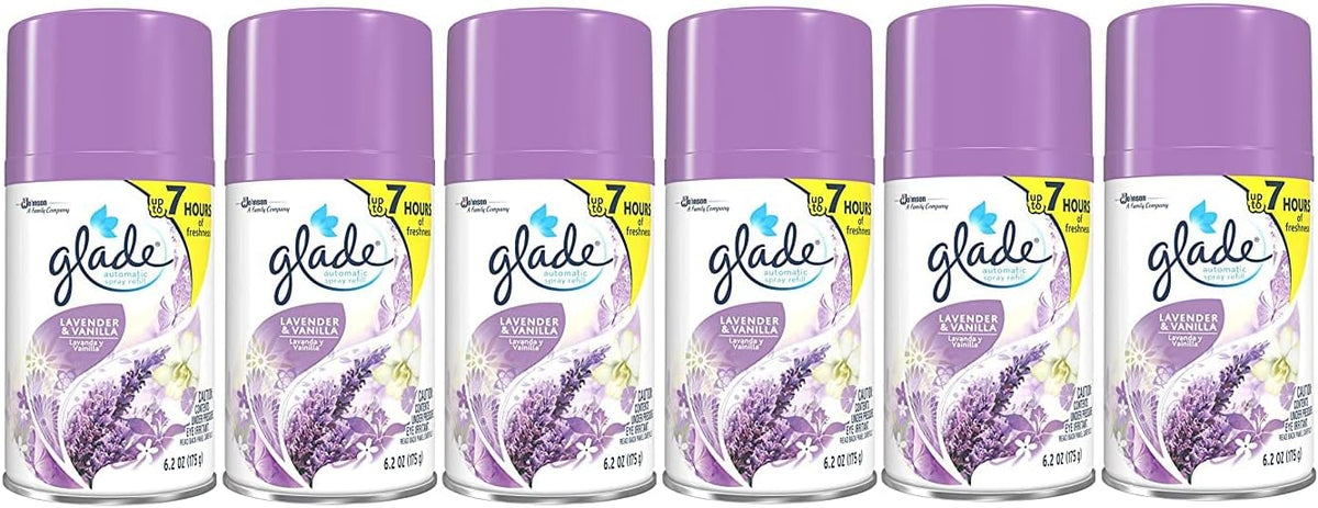 Lavender & Vanilla 6.2 oz Automatic Spray Refill (Pack of 6) O94086