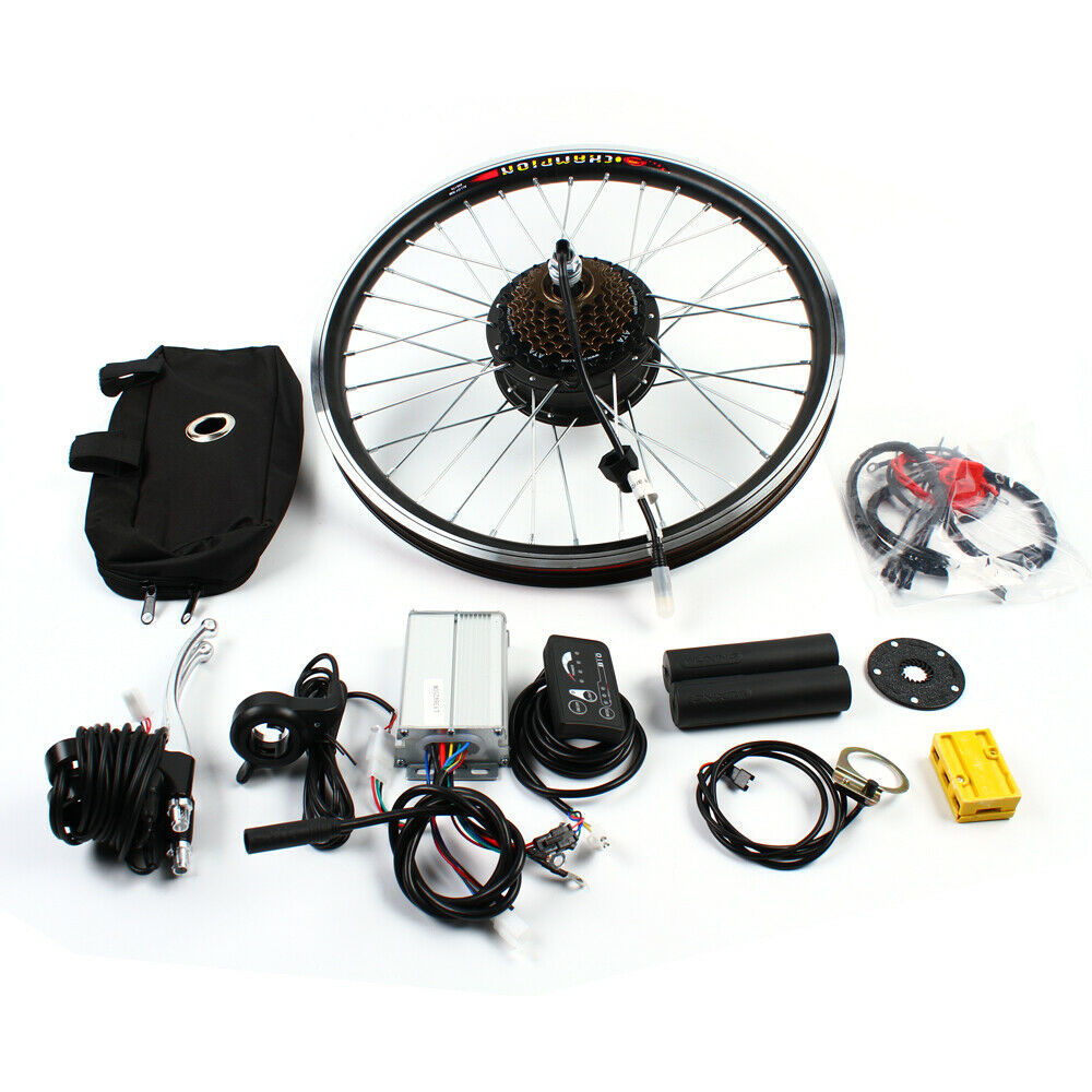 20'' 36V 250W E-Bike Rear Wheel Motor Conversion Kit D5630