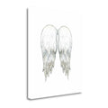 White Angel Wings Giclee Print on Gallery Wrap Canvas 21x22 x 24 K105497