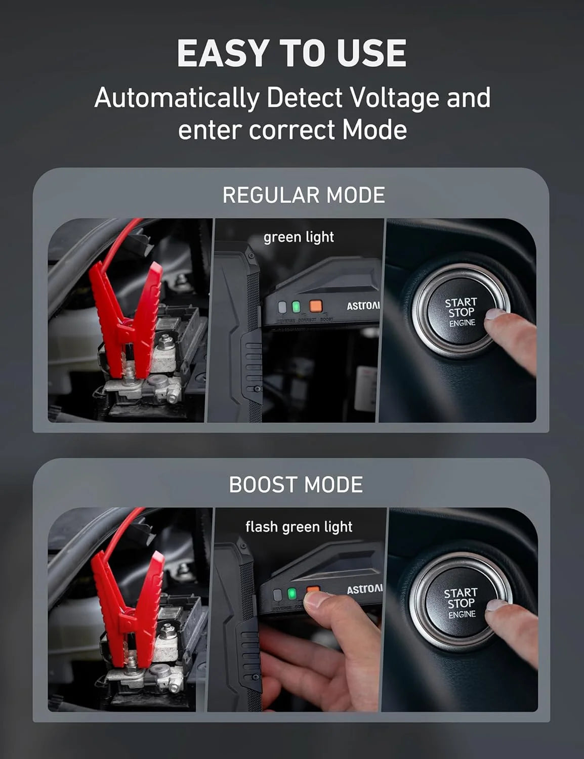 1500A Portable Car Jump Starter L1697