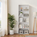 5-Shelf Wood Bookcase Y53980