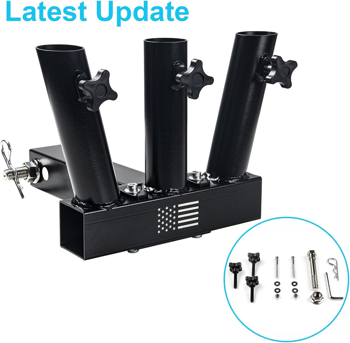 Universal Flag Hitch Mount with Anti-Wobble Screws Q78234