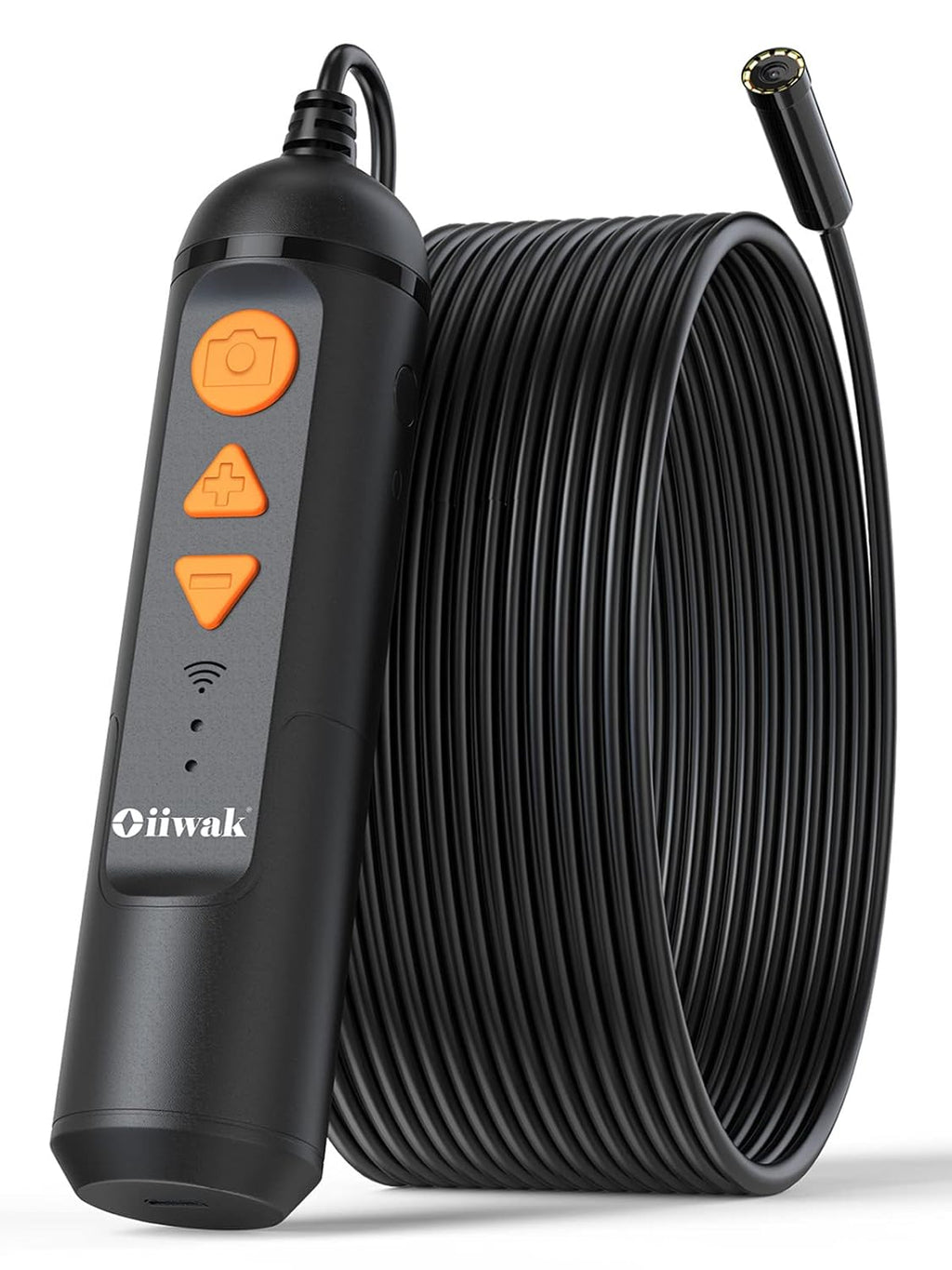 50FT Wireless Endoscope 5MP Auto Focus WiFi Drain Camera with Flashlight Z851