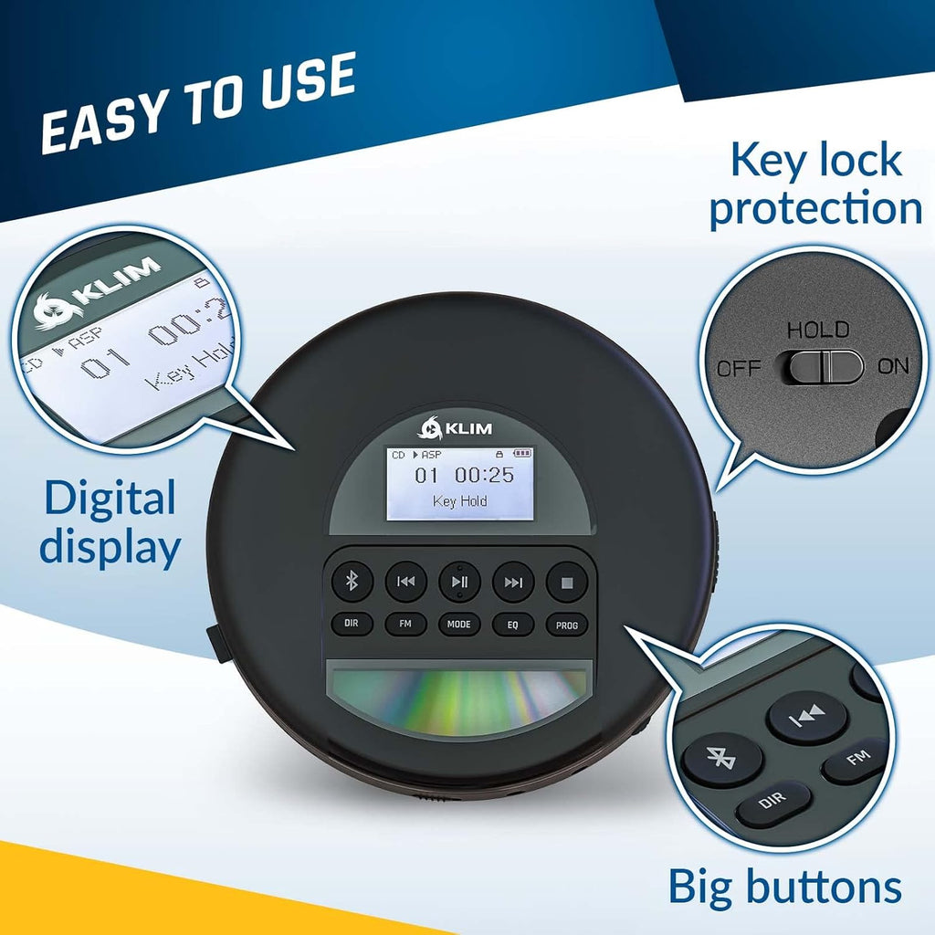Portable CD Player with Headphones U43124