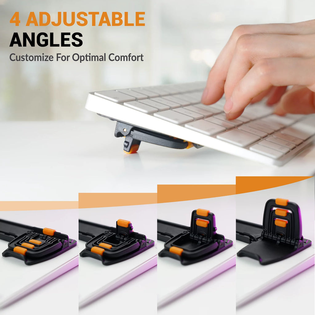 Adjustable Tilting Computer Keyboard Stand with Non-Slip feet L10280