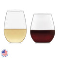 12-Piece Stemless Wine Glass Set Z453575