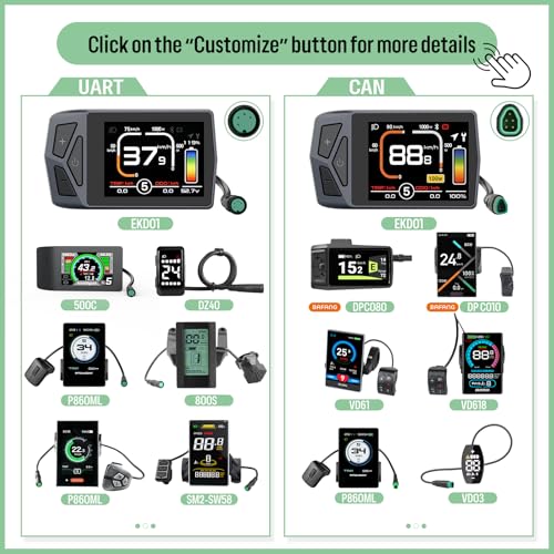 750W 1000W 500W Electric Bike Conversion Kit 48V 52V T773