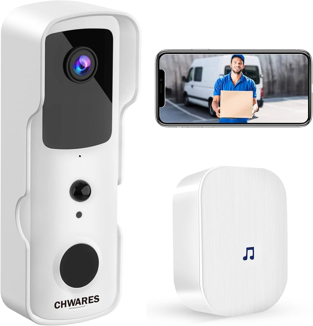 Wireless WiFi Video Doorbell Camera with Chime Z6277