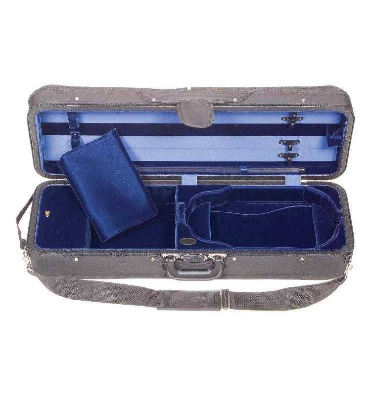 Blue Velour Oblong Violin Case S86417