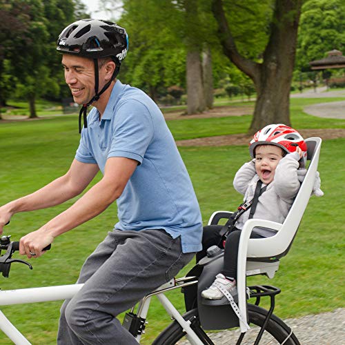 Rear Child Bike Seat, Frame Mount, Ultra-Shock Absorbing, Adjustable R641713