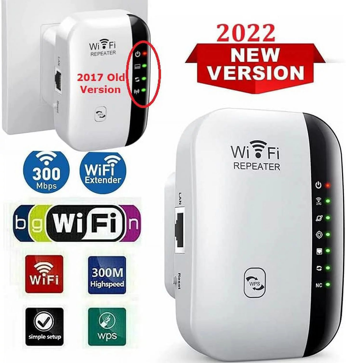 WiFi Extender with Ethernet Port C71633