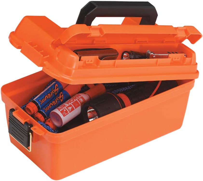 Shallow Dry Storage Box Orange Small G464