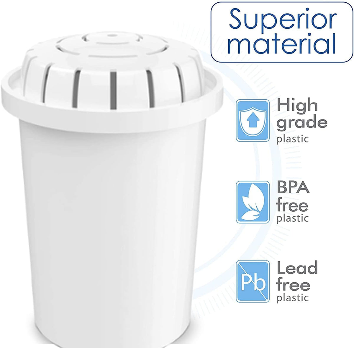 6-Pack Replacement Alkaline Water Filter Cartridge C809719