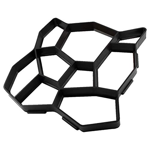 2 Packs 18.9 x 18.9 x 1.8 inch Concrete Stepping Stone Mold Y2723